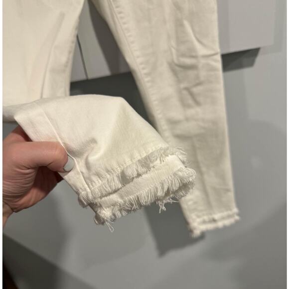 Loft White Curvy Skinny Jeans Size 10 - Picture 2 of 3